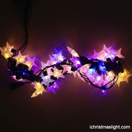 Decorative LED star string lights in China