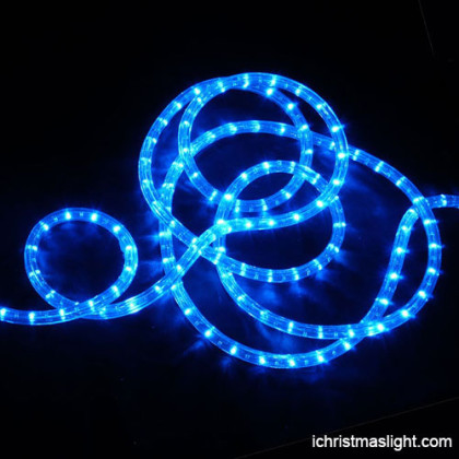 Christmas decorative LED blue rope lights