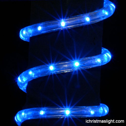 Outdoor blue rope lights in China