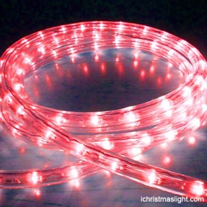 Decorative fancy light LED red rope