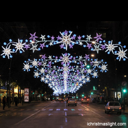 Christmas street light decoration supplies