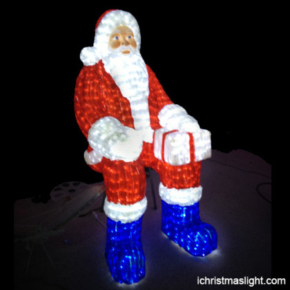 LED lighted sitting Santa Claus in China