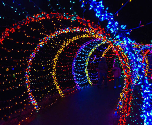 Christmas decorative LED fairy lighted tunnel