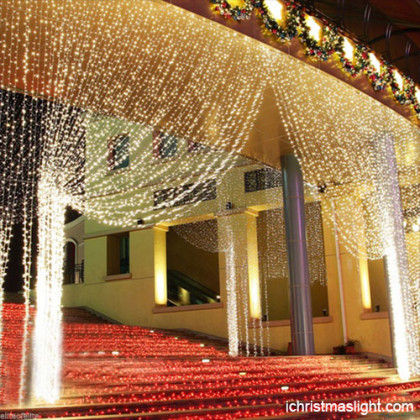 Wedding backdrop decoration curtain lights