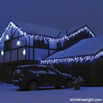 Outdoor house decorative LED icicle lights