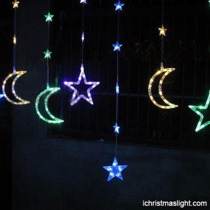 Multicolor lighted hanging home decoration