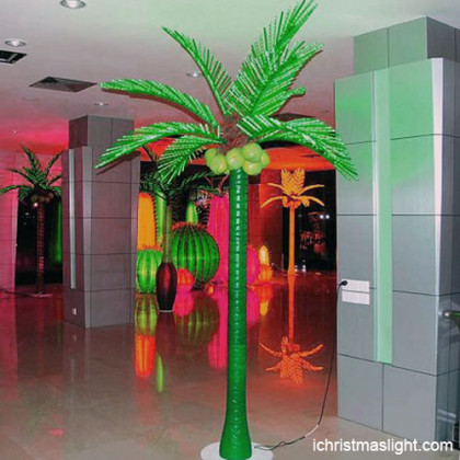LED coconut palm tree light made in China