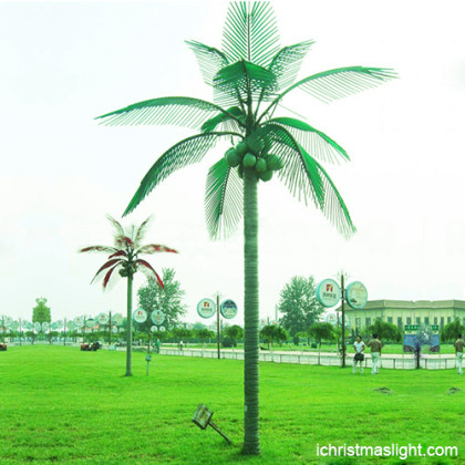 Customized outdoor LED palm trees for sale