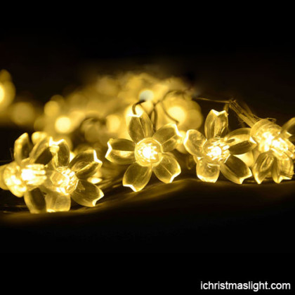 LED flower string lights made in China