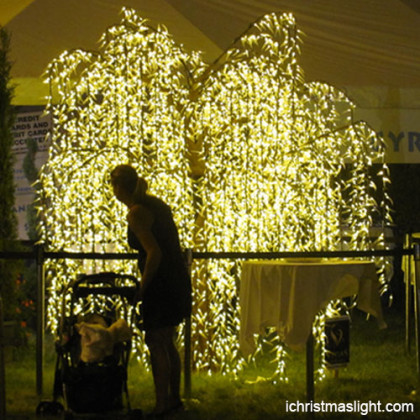 Holiday decorations LED light willow tree