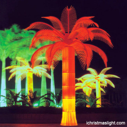 Palm tree christmas lights made in China