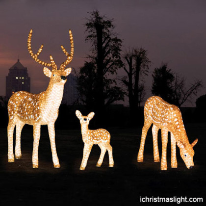 Christmas decoration LED light reindeer