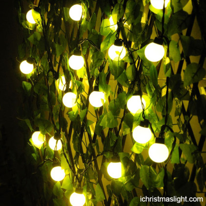 Holiday decorative LED ball string light
