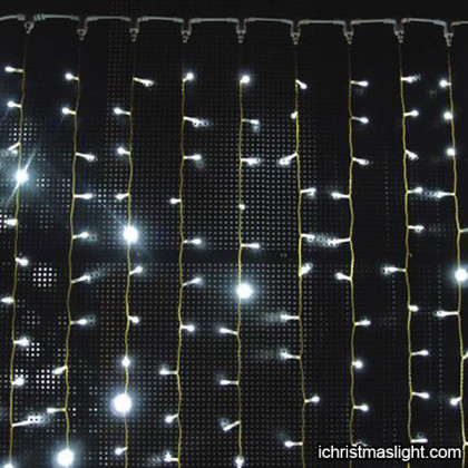 Customized LED lighted christmas curtains