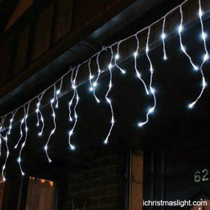 Christmas outdoor icicle lights supplier