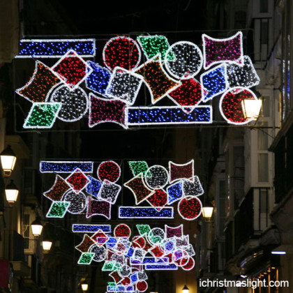 Holiday street motif LED decorative lighting