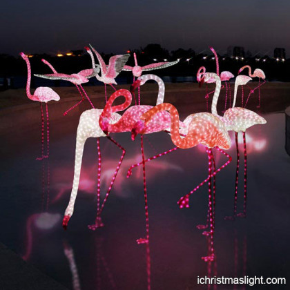 LED Christmas pink flamingo manufacturer