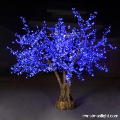 Blue LED cherry blossom tree wholesale