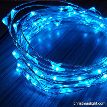 Wholesale fairy blue led christmas lights