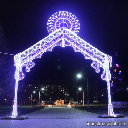 Luxury christmas decorations big light arch