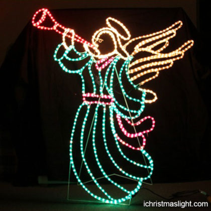 Christmas decorative LED lighted angels