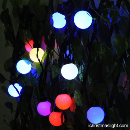 Color changing 5CM ball garden party lights