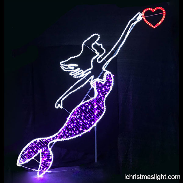 Beautiful Christmas lights LED mermaid | iChristmasLight