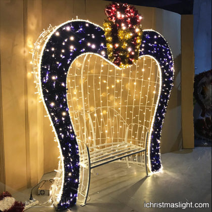 Modern Christmas decorations LED throne