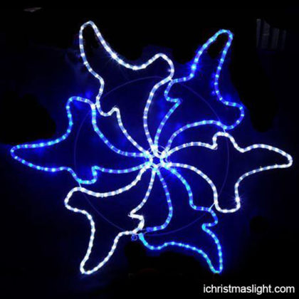 Custom Christmas ornament LED flowers