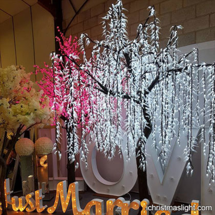 Wedding decorative led outdoor willow tree