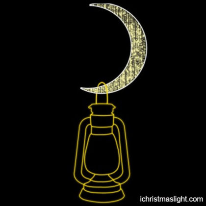 Large Ramadan moon light decorations