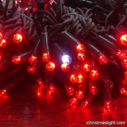 Quality IP65 outdoor red Christmas lights