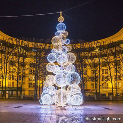 LED light ball giant Christmas trees