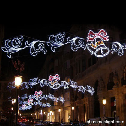 Street traditional Christmas decorations
