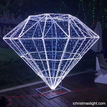 Christmas decoration outside LED diamond