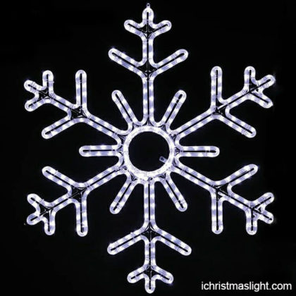 Christmas decorative light up snowflakes