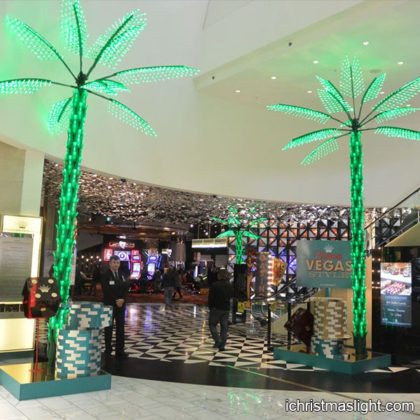 Indoor decor light up palm trees for sale