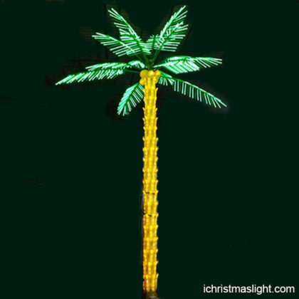 Tall LED palm tree outdoor decoration