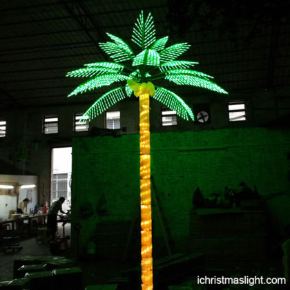 Artificial coconut tree with lights for sale
