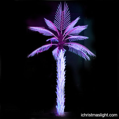 Fake palm trees for outside with lights