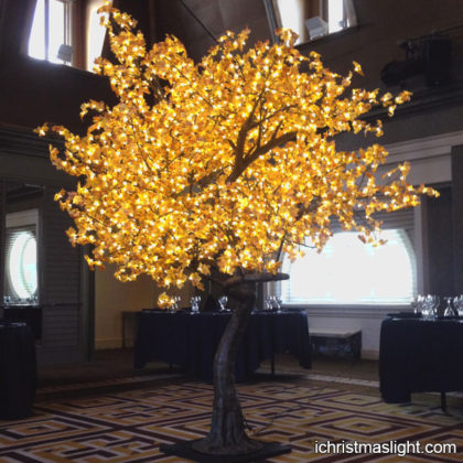 Artificial maple tree with lights for sale