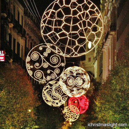 Christmas outdoor hanging lights for street