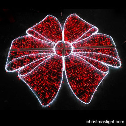 Large red light up Christmas bows for sale