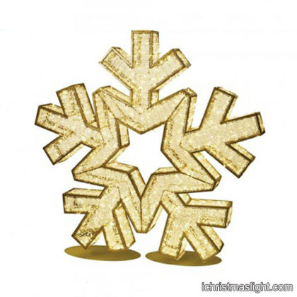 Large 3D Christmas snowflake decorations
