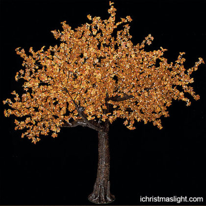 Artificial maple LED tree lights wholesale