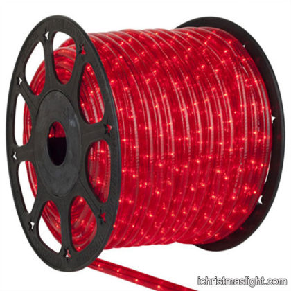 Christmas decorative red LED rope lights