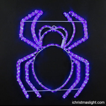 Halloween decorative LED light spider