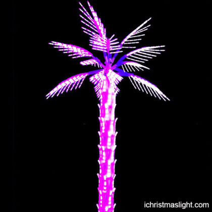 Purple color light palm tree for sale