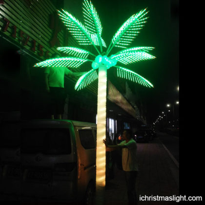 LED outdoor palm tree lamp wholesale