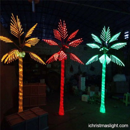 Large lighted Christmas palm tree for sale